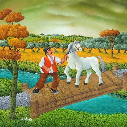 Il cavallo bianco