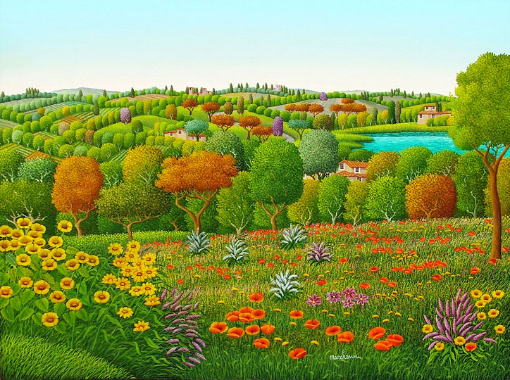 Landscape in Tuscany