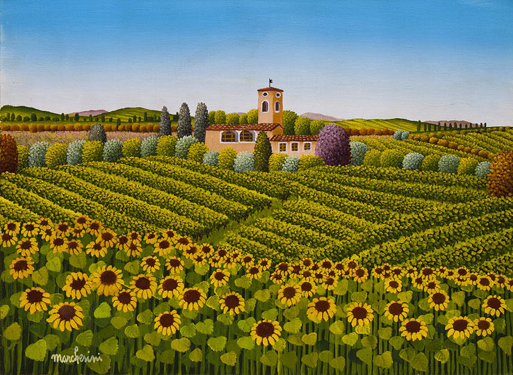Vineyards in Chianti